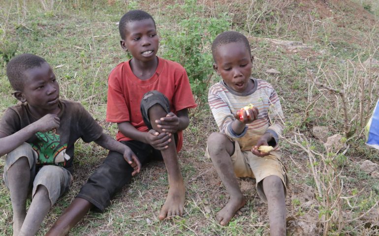 Viele Kinder leben in großer Armut und kommen ohne Frühstück in die Schule. Foto: Imani